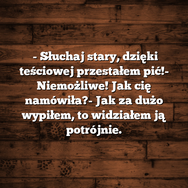 Dzięki Teściowej