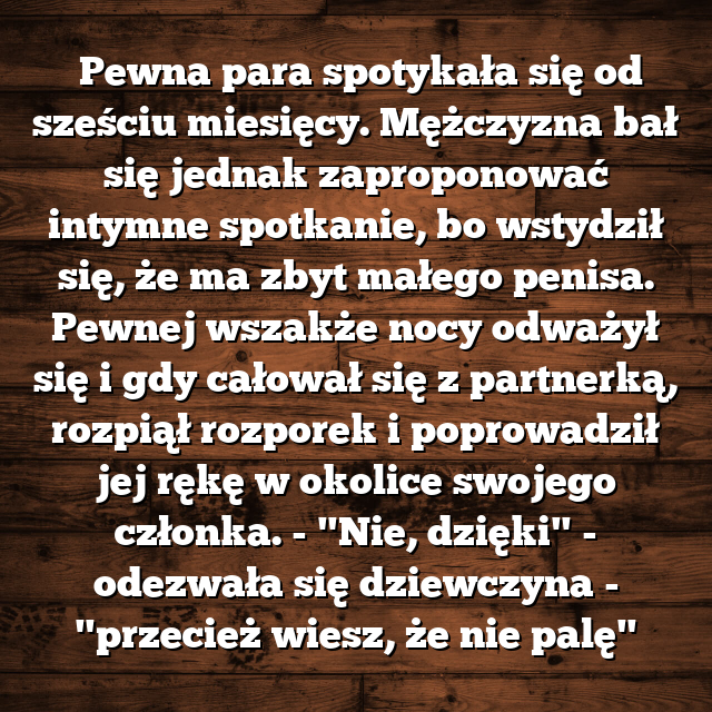 Dziękuję Nie Palę