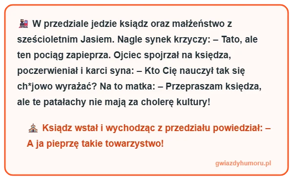 grafika do Dowcip jasiu ksiadz pociag kultura