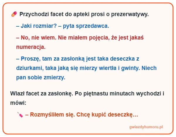Dowcip deseczka gwiazdyhumoru