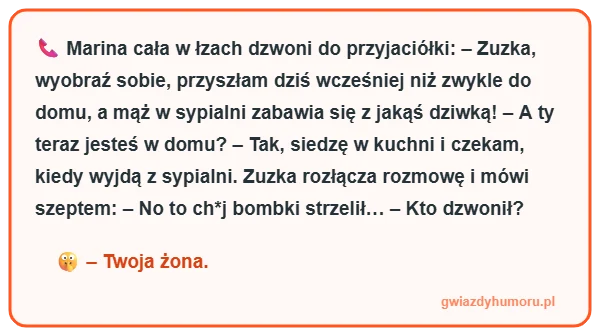 Grafika do dowcipu Zuza i Marina