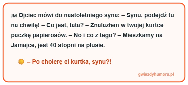 Nem do zabawnego dowcipu Słoneczne Reggae