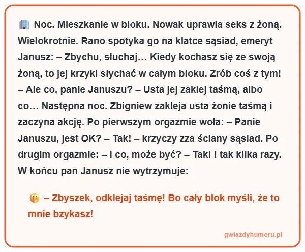 Grafika do dowcipu Miłość w wielkiej płycie