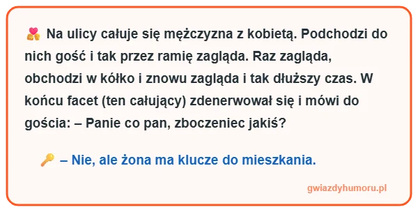 Grafika do dowcipu Całuj Nie Żałuj